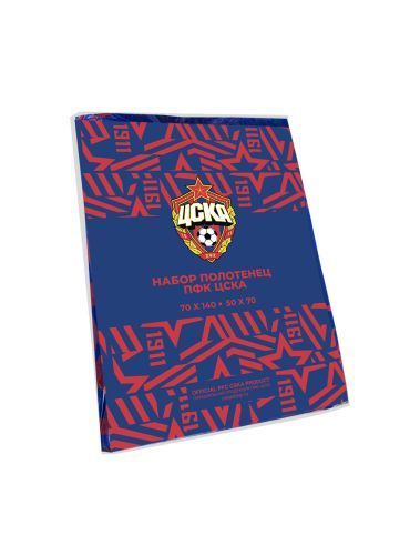 Комплект полотенец ПФК ЦСКА	