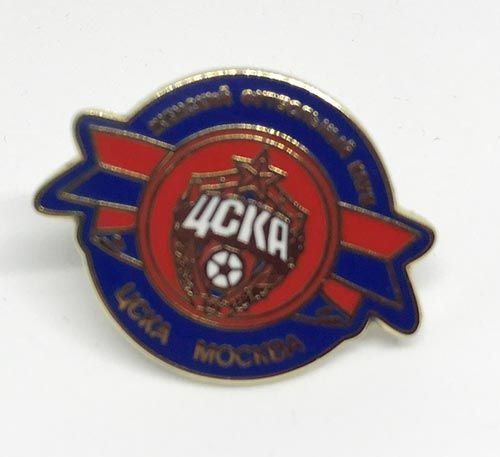 Значок ЖФК ЦСКА синий