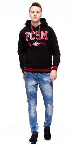 Толстовка Спартак 100300 черная