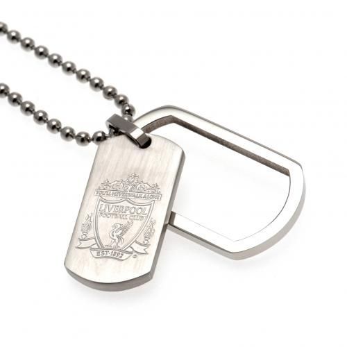 Подвеска Ливерпуль Framed Dog Tag & Chain