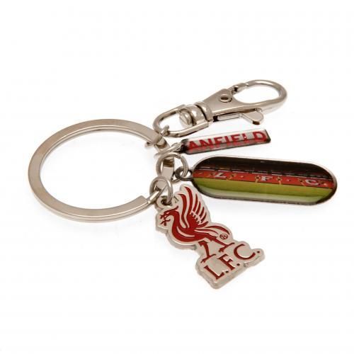 Брелок Ливерпуль 3 Charm Keyring