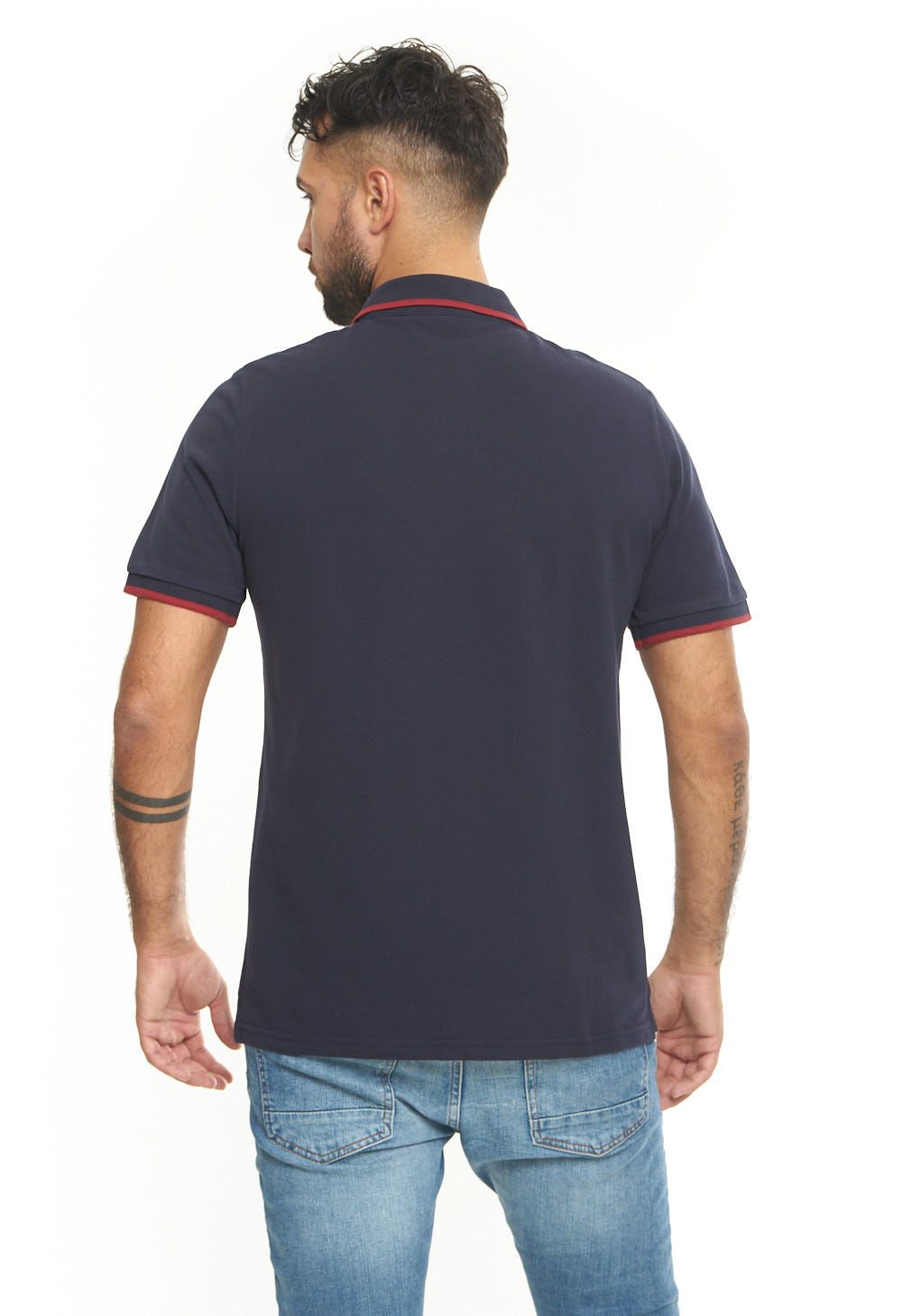 Футболка-поло Барселона 143740 синяя Футболка-поло Барселона 143740 синяя