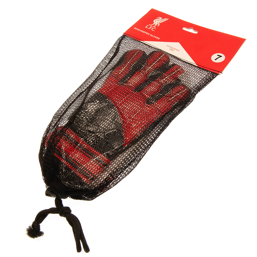 Вратарские перчатки Ливерпуль подростковые Goalkeeper Gloves Yths DT, 10-12 лет Вратарские перчатки Ливерпуль подростковые Goalkeeper Gloves Yths DT, 10-12 лет