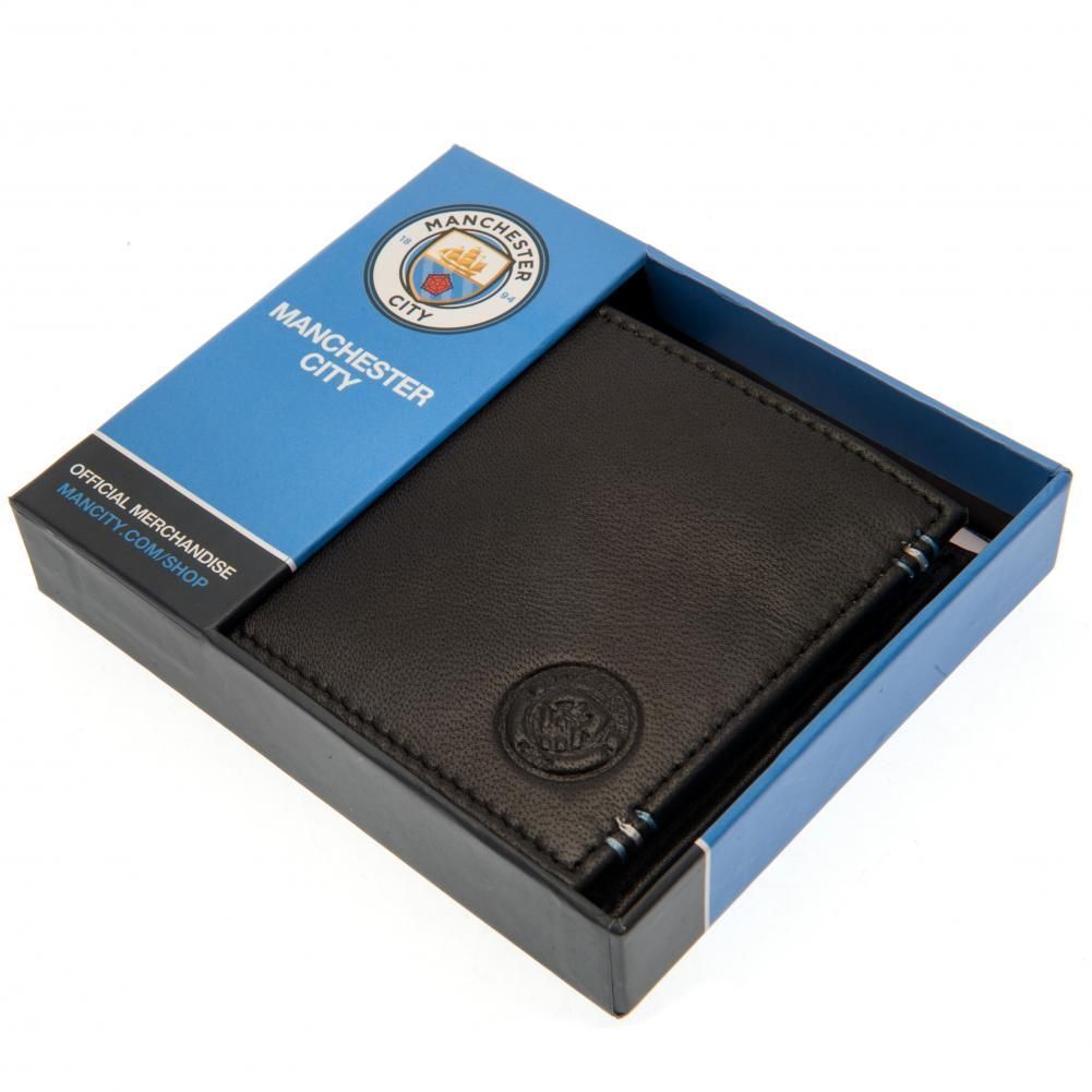Портмоне Манчестер Сити Leather Stitched Wallet