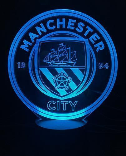 3D светильник Манчестер Сити