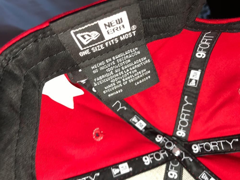 Бейсболка Манчестер Юнайтед New Era 9Forty красная