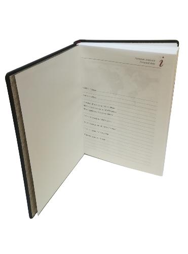 Ежедневник ЦСКА, цвет черный