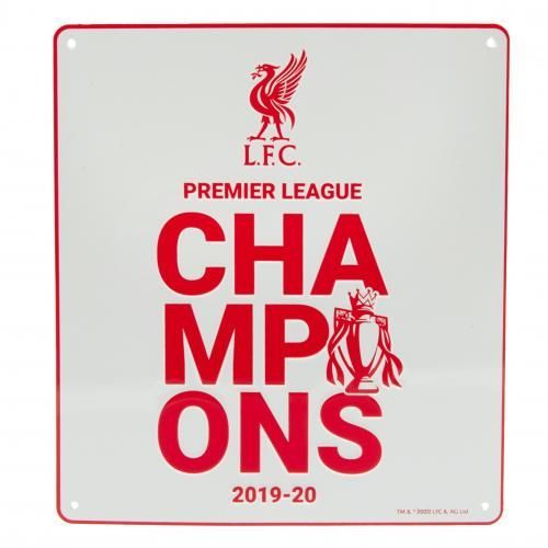 Табличка Ливерпуль Premier League Champions Sign WT