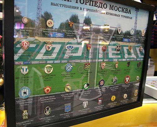 Набор значков Торпедо