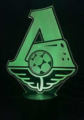 3D светильник Локомотив