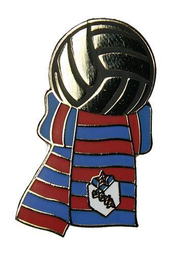 Значок ЦСКА мяч с шарфом