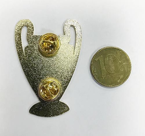 Значок Лига Чемпионов 2017-18 под золото