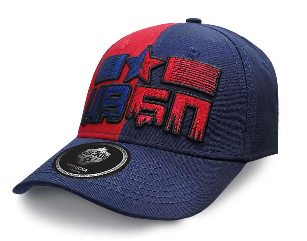 Бейсболка ЦВБП, цвет красно-синий