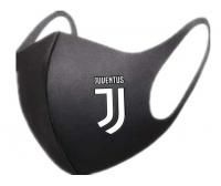 Маска для лица многоразовая Ювентус черная Маска для лица многоразовая Ювентус черная