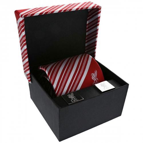 Галстук и запонки Ливерпуль Tie & Cufflink Set RD