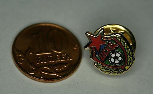 Значок ЦСКА эмблема 1998 (м)