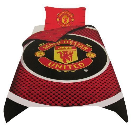 Постельное белье Манчестер Юнайтед 1,5 спальное двухстороннее Duvet Set BE