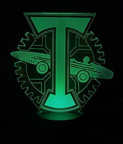 3D светильник Торпедо