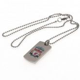   Colour Crest Dog Tag & Chain