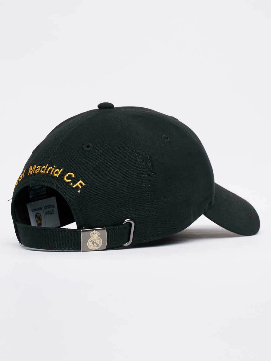 Бейсболка детская Реал Мадрид черная 10379