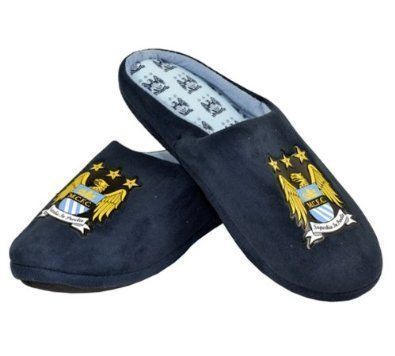 Тапочки Манчестер Сити детские Defender