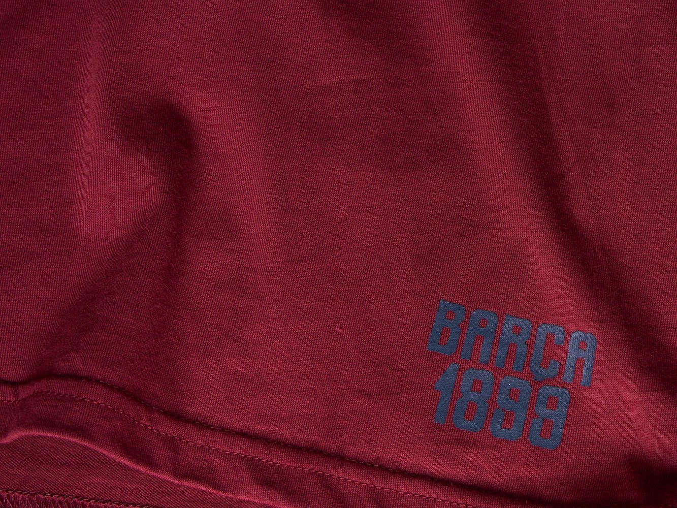 Детская футболка Барселона 130380 бордовая Детская футболка Барселона 130380 бордовая