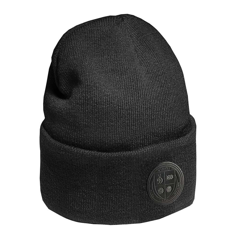 Шапка Динамо 60183 черная с отворотом