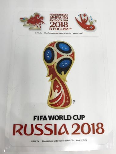 Наклейка на авто FIFA Эмблема TS01