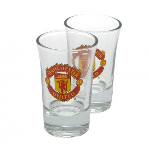 Набор из 2 рюмок Манчестер Юнайтед Shot Glass Set