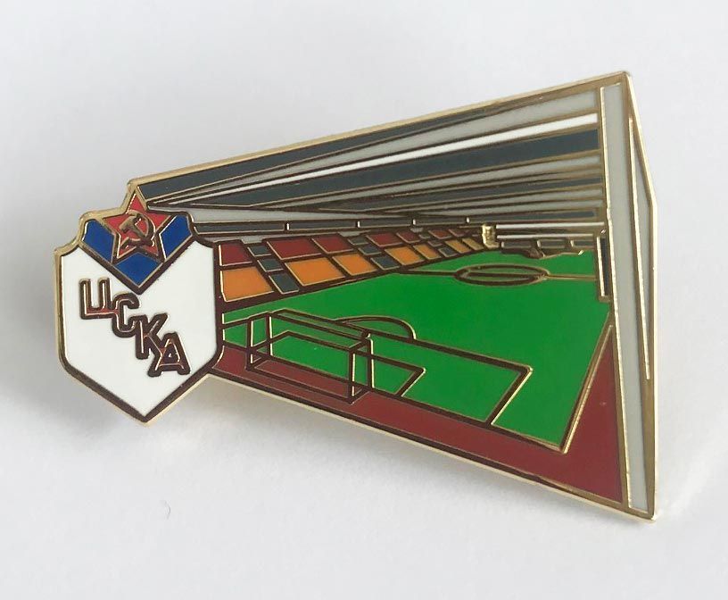 Значок Стадион ЛФК ЦСКА (зол.)