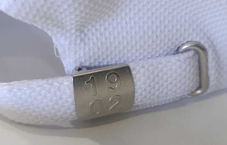 Бейсболка Реал Мадрид WHITE  LOGO ADULTO