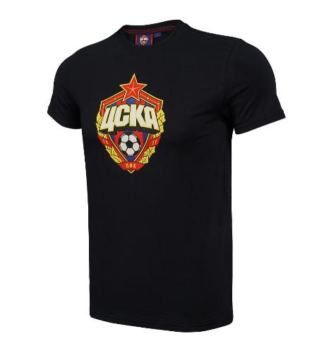 Футболка мужская ЭМБЛЕМА, цвет чёрный