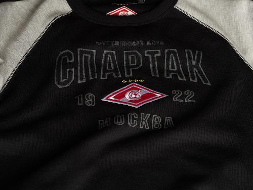 Свитшот детский Спартак 100400 черный