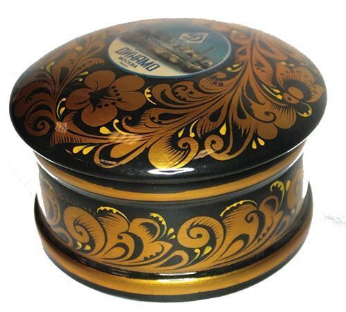 Коробка д/мелочей Хохлома "Динамо"(60х100)
