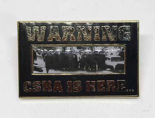 Значок Warning CSKA is here