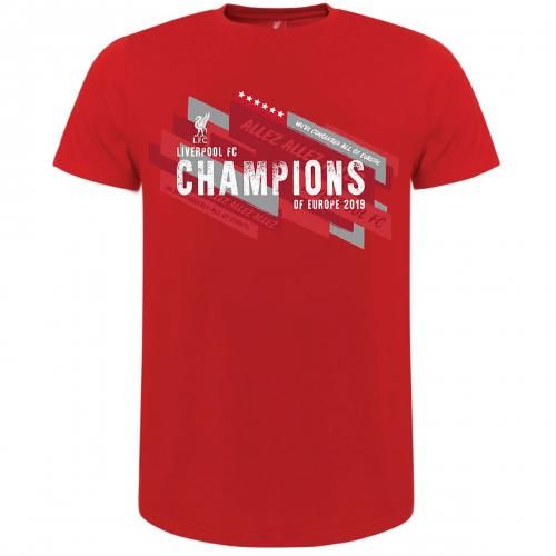 Футболка Ливерпуль Champions Of Europe T Shirt Mens