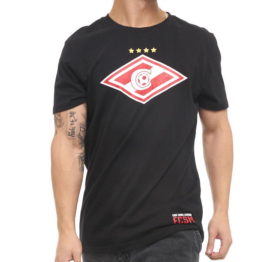 Футболка Спартак черная 110700