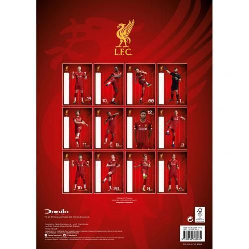 Календарь Ливерпуль Calendar 2020