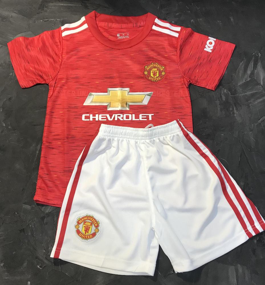 Детская форма Манчестер Юнайтед 2020/2021 домашняя