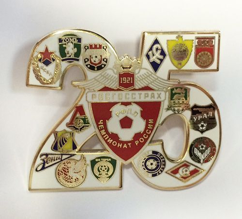 Значок 25-й Чемпионат России