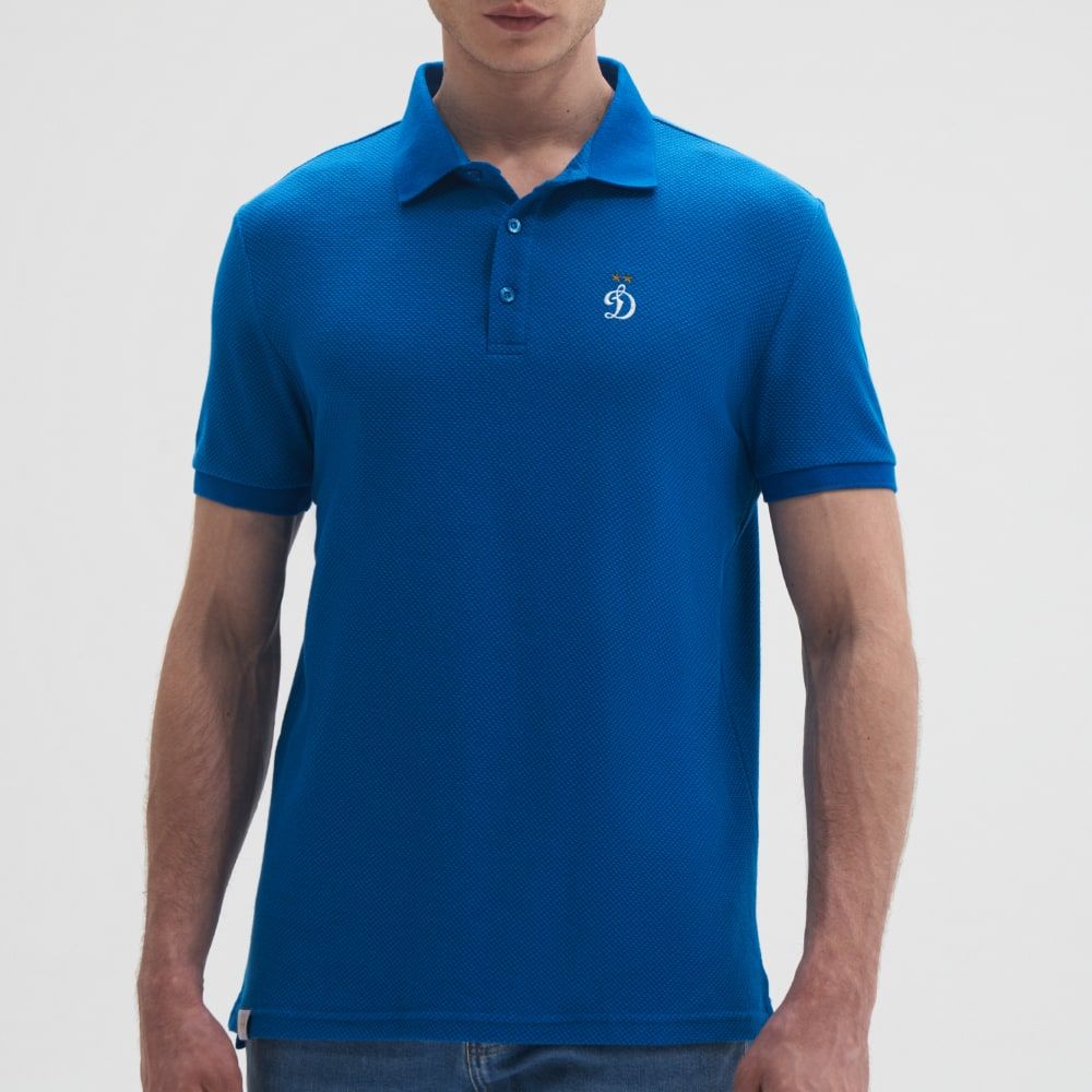 Футболка поло Динамо, цвет синий