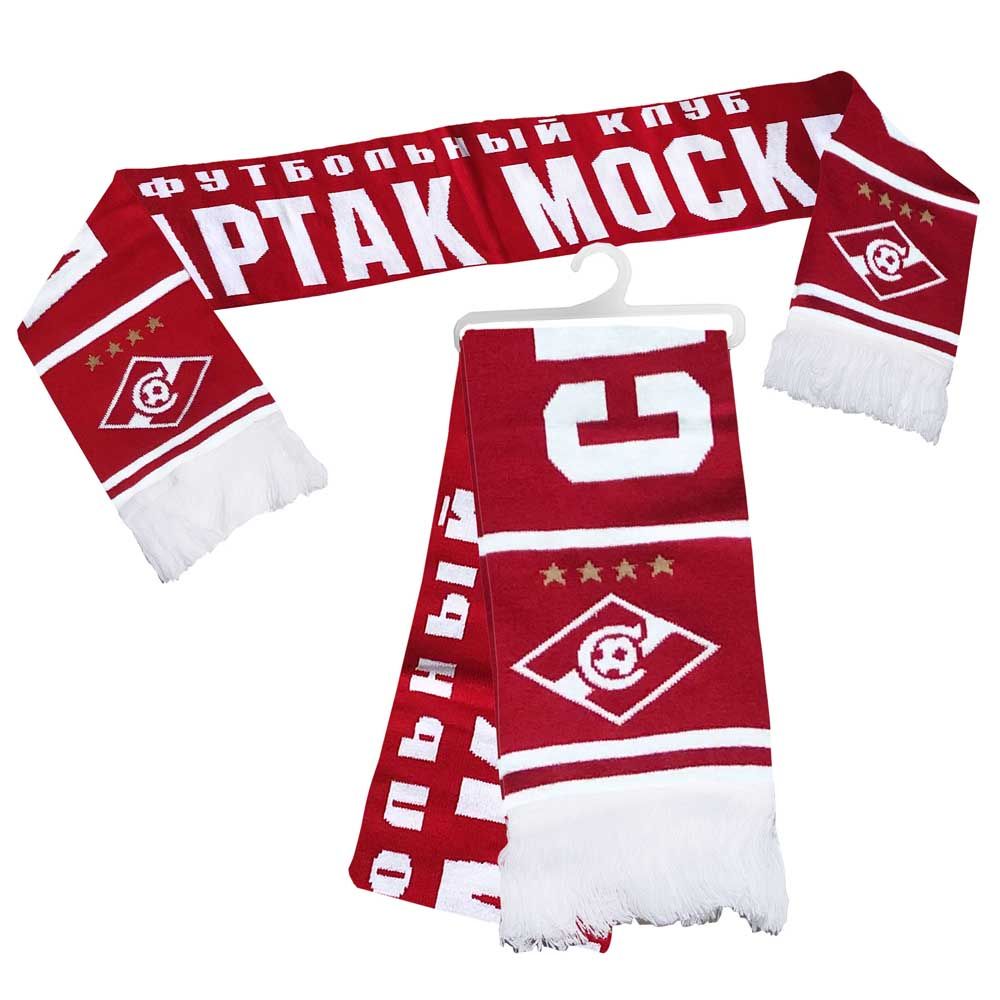 Шарф Спартак 02538 красный