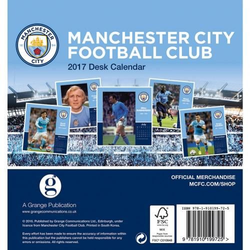Календарь настольный Манчестер Сити 2017 Календарь настольный Манчестер Сити 2017