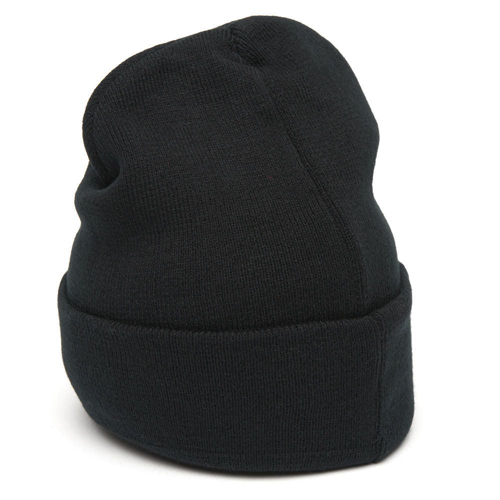 Шапка Ювентус 37300 черная с отворотом