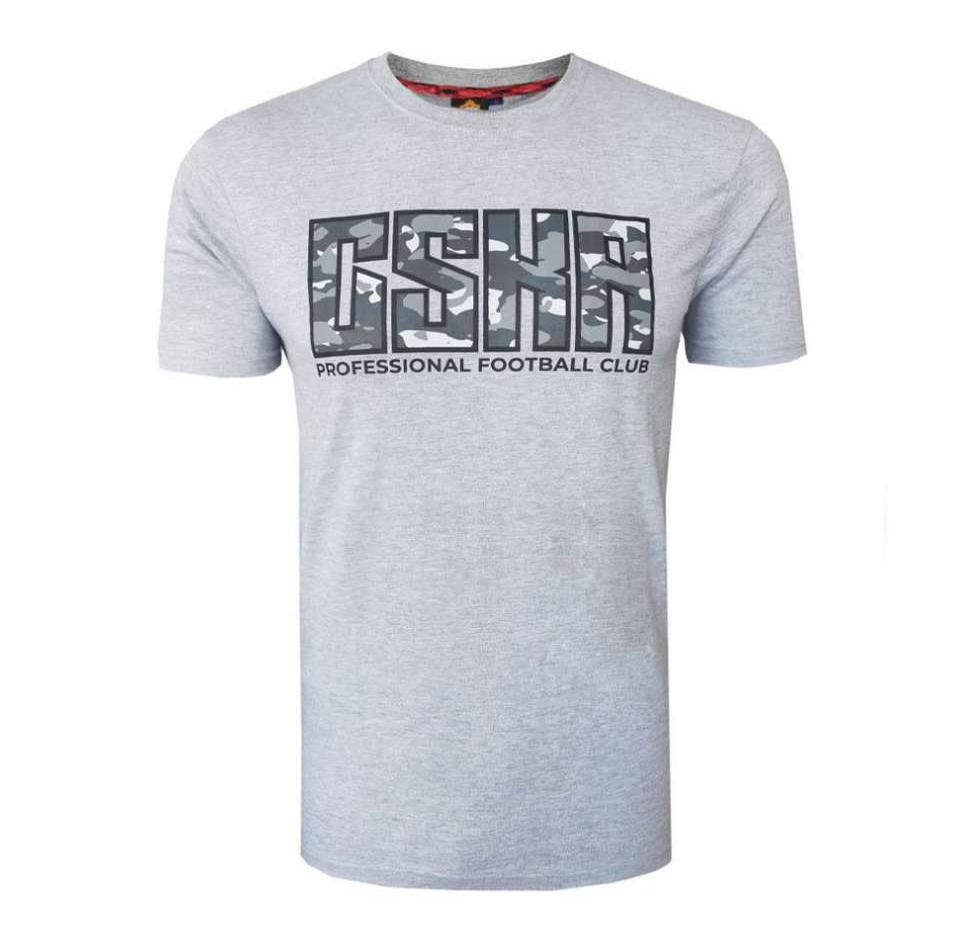 Футболка детская  ЦСКА "CSKA kamo", цвет серый
