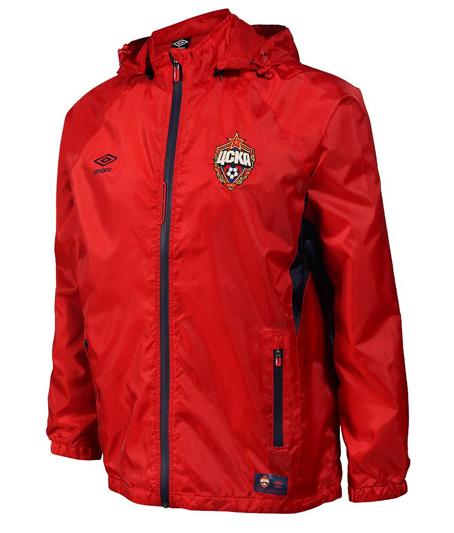 Куртка ЦСКА ветрозащитная UMBRO красная 410318
