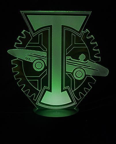 3D светильник Торпедо