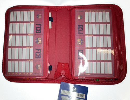 Пенал Барселона Double Filled Pencil Case BST