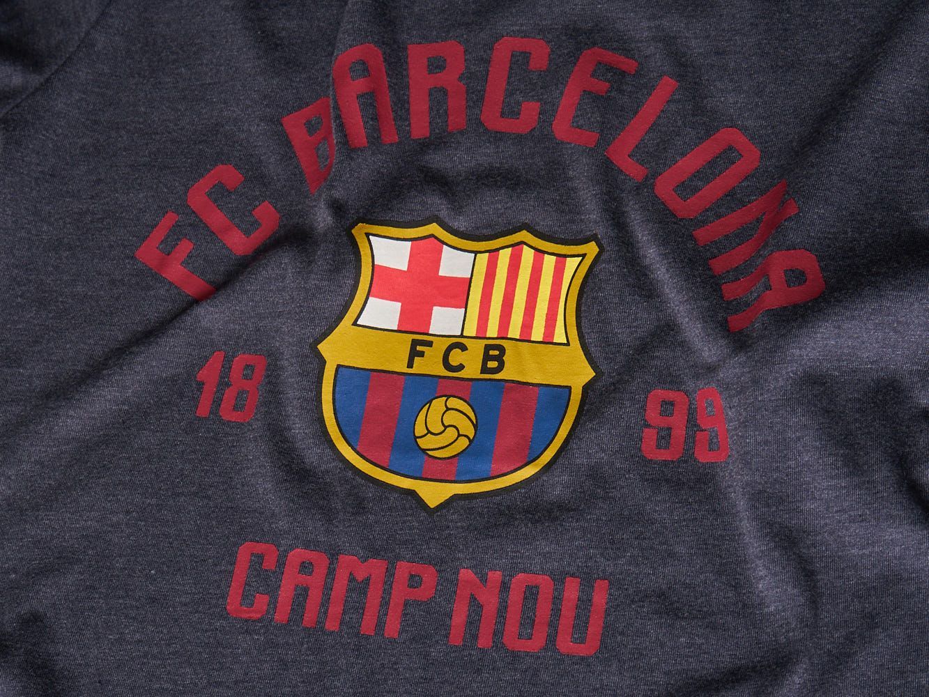 Детская футболка Барселона 130330 синяя Детская футболка Барселона 130330 синяя