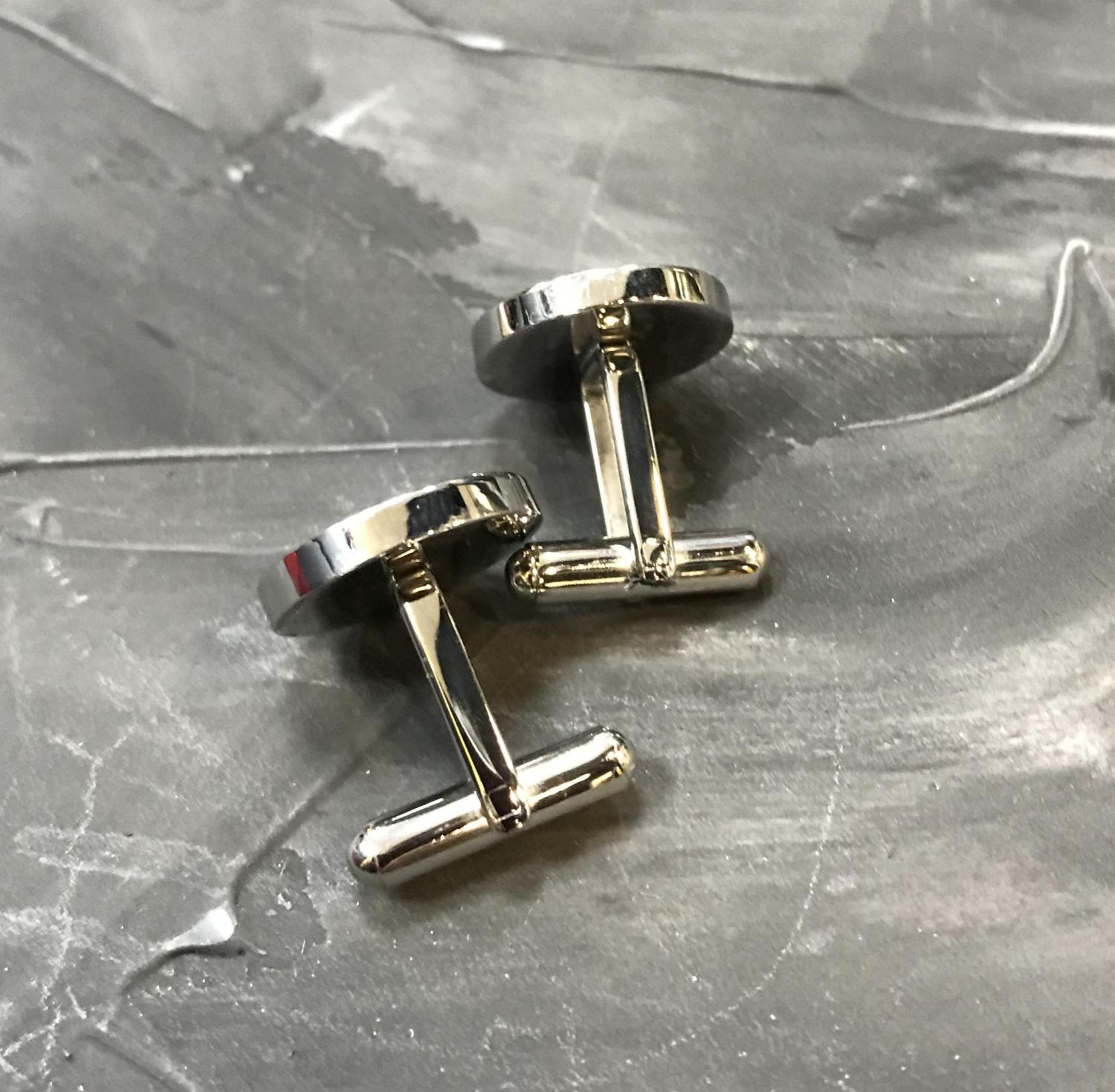   Silver Plated Cufflinks SV